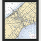 Mattituck-new York Nautical Chart - Framed Print