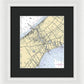 Mattituck-new York Nautical Chart - Framed Print