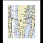 Merritt Island Florida Nautical Chart - Framed Print
