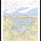 Mt Sinai Harbor-new York Nautical Chart - Framed Print