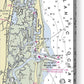 Murrells Inlet South Carolina Nautical Chart - Acrylic Print