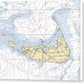 Nantucket-5x6-massachusetts Nautical Chart - Canvas Print