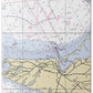 Nantucket-5x6-massachusetts Nautical Chart - Bath Towel