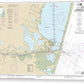 Nautical Chart-11302 Intracoastal Waterway Stover Point-port Brownsville, Including Brazos Santiago Pass - Acrylic Print