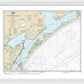 Nautical Chart-11313 Matagorda Light-aransas Pass - Framed Print