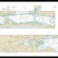 Nautical Chart-11315 Intracoastal Waterway Espiritu Santo Bay-carlos Bay Including San Antonio Bay-victoria Barge Canal - Framed Print