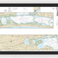 Nautical Chart-11315 Intracoastal Waterway Espiritu Santo Bay-carlos Bay Including San Antonio Bay-victoria Barge Canal - Framed Print