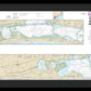 Nautical Chart-11315 Intracoastal Waterway Espiritu Santo Bay-carlos Bay Including San Antonio Bay-victoria Barge Canal - Framed Print