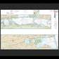 Nautical Chart-11315 Intracoastal Waterway Espiritu Santo Bay-carlos Bay Including San Antonio Bay-victoria Barge Canal - Framed Print