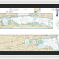 Nautical Chart-11315 Intracoastal Waterway Espiritu Santo Bay-carlos Bay Including San Antonio Bay-victoria Barge Canal - Framed Print