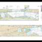 Nautical Chart-11315 Intracoastal Waterway Espiritu Santo Bay-carlos Bay Including San Antonio Bay-victoria Barge Canal - Framed Print