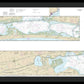 Nautical Chart-11315 Intracoastal Waterway Espiritu Santo Bay-carlos Bay Including San Antonio Bay-victoria Barge Canal - Framed Print