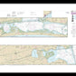 Nautical Chart-11315 Intracoastal Waterway Espiritu Santo Bay-carlos Bay Including San Antonio Bay-victoria Barge Canal - Framed Print