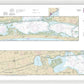 Nautical Chart-11315 Intracoastal Waterway Espiritu Santo Bay-carlos Bay Including San Antonio Bay-victoria Barge Canal - Framed Print