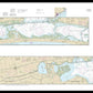 Nautical Chart-11315 Intracoastal Waterway Espiritu Santo Bay-carlos Bay Including San Antonio Bay-victoria Barge Canal - Framed Print
