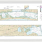 Nautical Chart-11315 Intracoastal Waterway Espiritu Santo Bay-carlos Bay Including San Antonio Bay-victoria Barge Canal - Framed Print