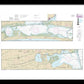 Nautical Chart-11315 Intracoastal Waterway Espiritu Santo Bay-carlos Bay Including San Antonio Bay-victoria Barge Canal - Framed Print
