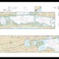Nautical Chart-11315 Intracoastal Waterway Espiritu Santo Bay-carlos Bay Including San Antonio Bay-victoria Barge Canal - Framed Print