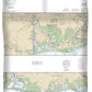 Nautical Chart-11322 Intracoastal Waterway Galveston Bay-cedar Lakes - Duvet Cover