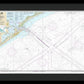 Nautical Chart-11323 Approaches-galveston Bay - Framed Print