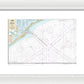 Nautical Chart-11323 Approaches-galveston Bay - Framed Print