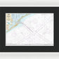 Nautical Chart-11323 Approaches-galveston Bay - Framed Print