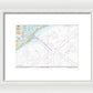 Nautical Chart-11323 Approaches-galveston Bay - Framed Print