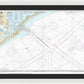 Nautical Chart-11323 Approaches-galveston Bay - Framed Print