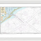 Nautical Chart-11323 Approaches-galveston Bay - Framed Print