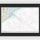 Nautical Chart-11323 Approaches-galveston Bay - Framed Print