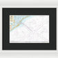 Nautical Chart-11323 Approaches-galveston Bay - Framed Print