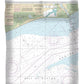 Nautical Chart-11332 Sabine Bank - Duvet Cover
