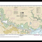 Nautical Chart-11343 Sabine-neches Rivers - Framed Print