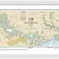 Nautical Chart-11343 Sabine-neches Rivers - Framed Print