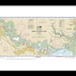 Nautical Chart-11343 Sabine-neches Rivers - Framed Print