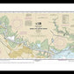 Nautical Chart-11343 Sabine-neches Rivers - Framed Print