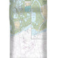 Nautical Chart-11346 Port Fourchon-approaches - Duvet Cover