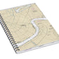 Nautical Chart-11368 New Orleans Harbor Chalmette Slip-southport - Spiral Notebook