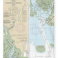 Nautical Chart-11406 Stmarks River-approaches - Blanket