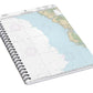 Nautical Chart-11431 East Cape-mormon Key - Spiral Notebook