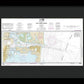 Nautical Chart-11475 Fort Pierce Harbor - Framed Print