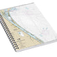 Nautical Chart-11476 Cape Canaveral-bethel Shoal - Spiral Notebook