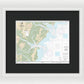 Nautical Chart-11511 Ossabaw-st Catherines Sounds - Framed Print