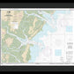 Nautical Chart-11511 Ossabaw-st Catherines Sounds - Framed Print