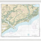 Nautical Chart-11522 Stono-north Edisto Rivers - Framed Print