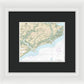 Nautical Chart-11522 Stono-north Edisto Rivers - Framed Print