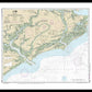 Nautical Chart-11522 Stono-north Edisto Rivers - Framed Print