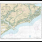 Nautical Chart-11522 Stono-north Edisto Rivers - Framed Print