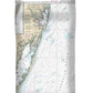 Nautical Chart-12211 Fenwick Island-chincoteague Inlet, Ocean City Inlet - Duvet Cover