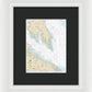 Nautical Chart-12233 Potomac River Chesapeake Bay-piney Point - Framed Print